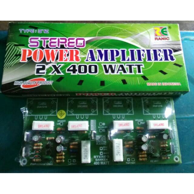 Jual Kit Power Driver 400 Watt Stereo | Shopee Indonesia