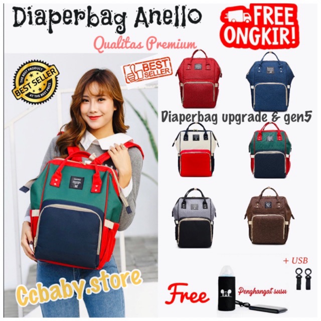 Harga diaper 2025 bag anello