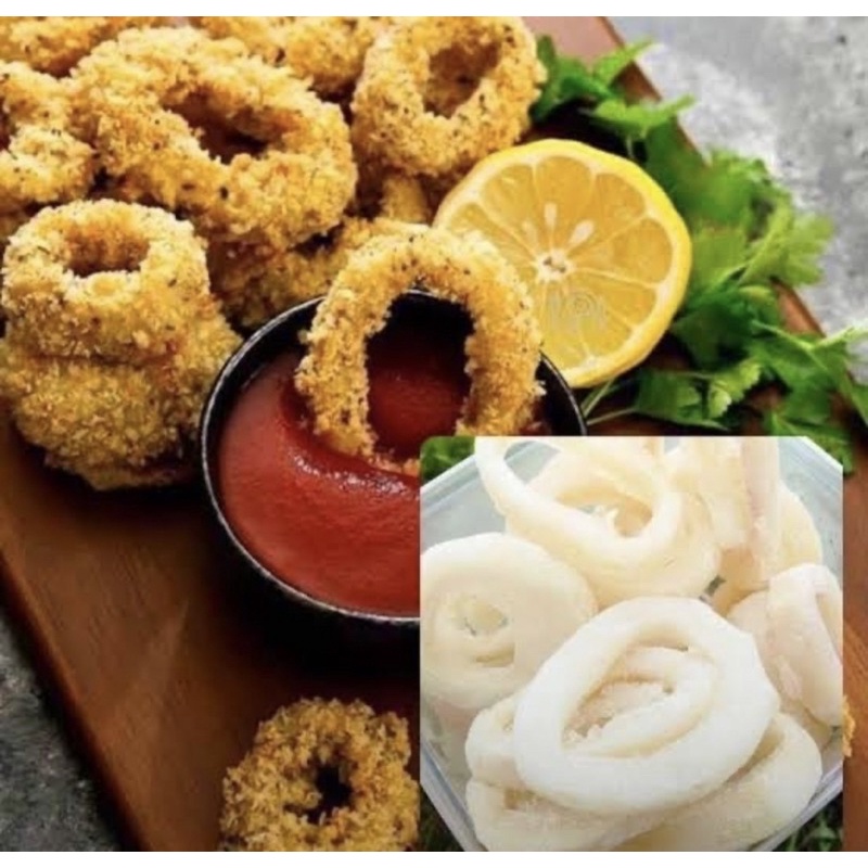 Jual Cumi ring import / calamari ring @1kg | Shopee Indonesia