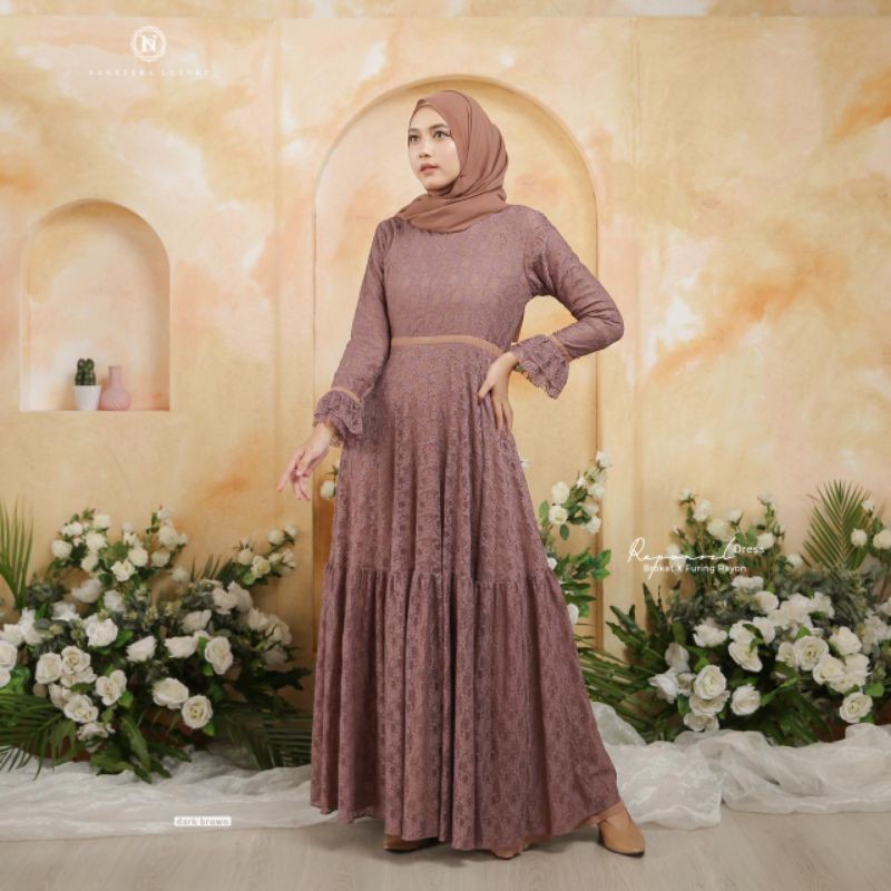 Jual RAPUNZEL DRESS BY NADHEERA LUXURY | Shopee Indonesia