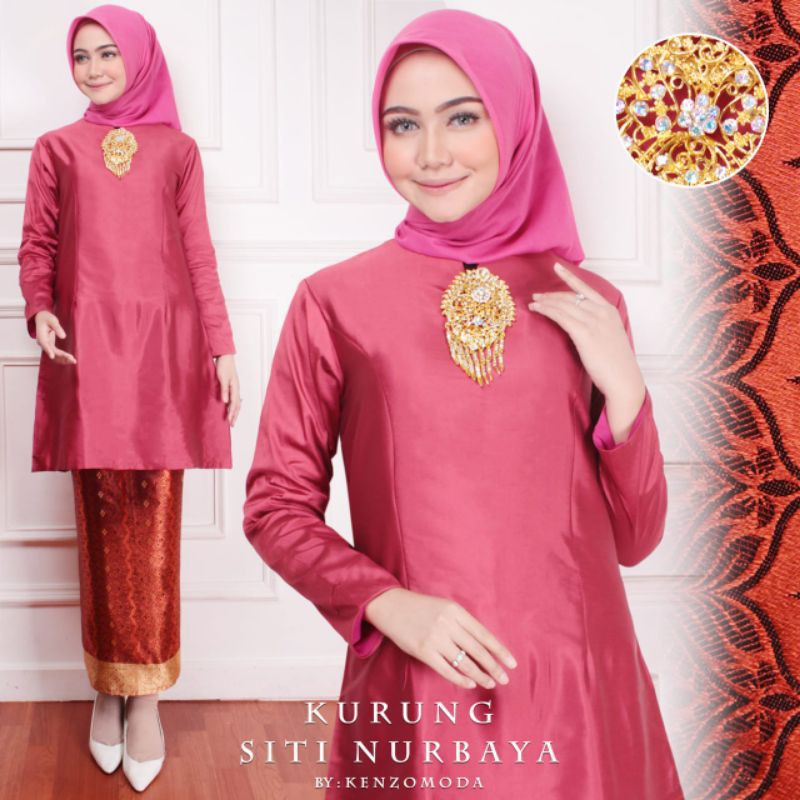 Jual Baju Kurung Siti Nurbaya Baju Kurung Melayu Baju Kurung Taffeta