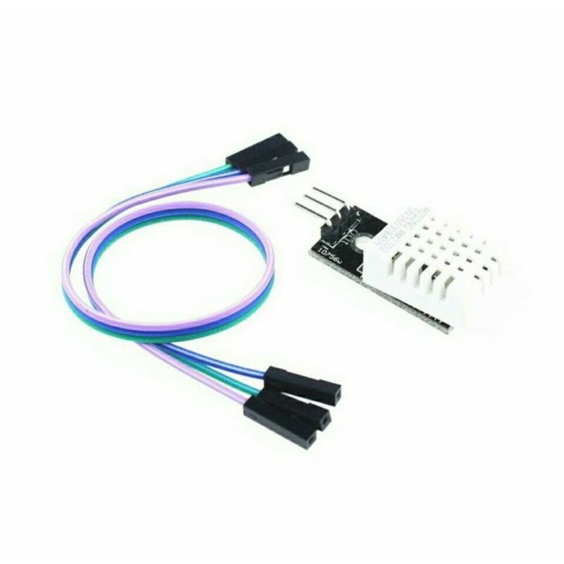 Jual DHT22 + Cable Digital Temperature and Humidity Sensor AM2302 ...