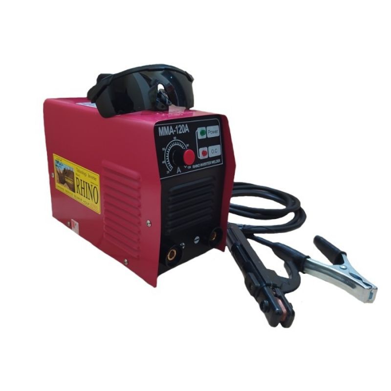 Jual Rhino Mesin Las 900 Watt Merah Travo Las 900watt Trafo Las Inverter 120a 900w Plus Kacamata 3163