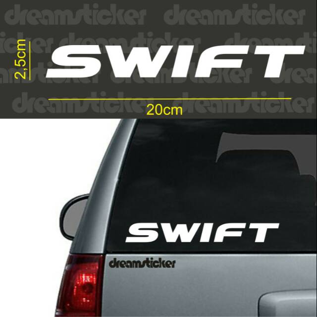 Jual Sticker Stiker Mobil Suzuki Swift | Shopee Indonesia
