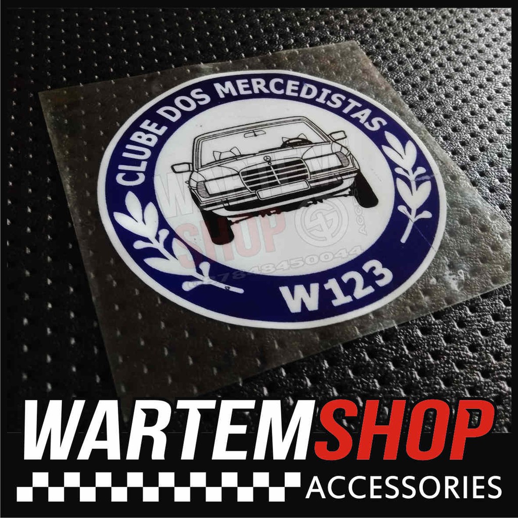 Jual STICKER BEST ON Mercedes-Benz W123 (Stiker Stickon Tempel Dalam ...