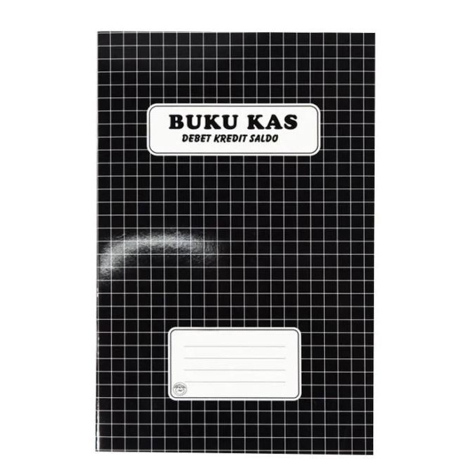 Jual Buku Kas Hitam Kni Buku Debit Kredit Ukuran Kwarto Folio [pcs