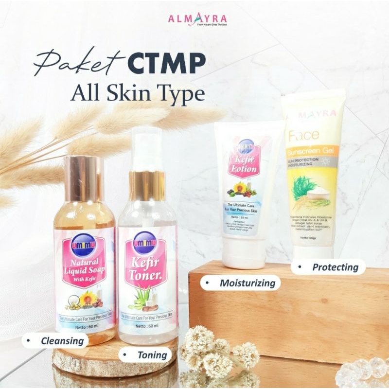 Jual PAKET CTMP ALL SKIN TYPE KEMASAN TERBARU | Shopee Indonesia