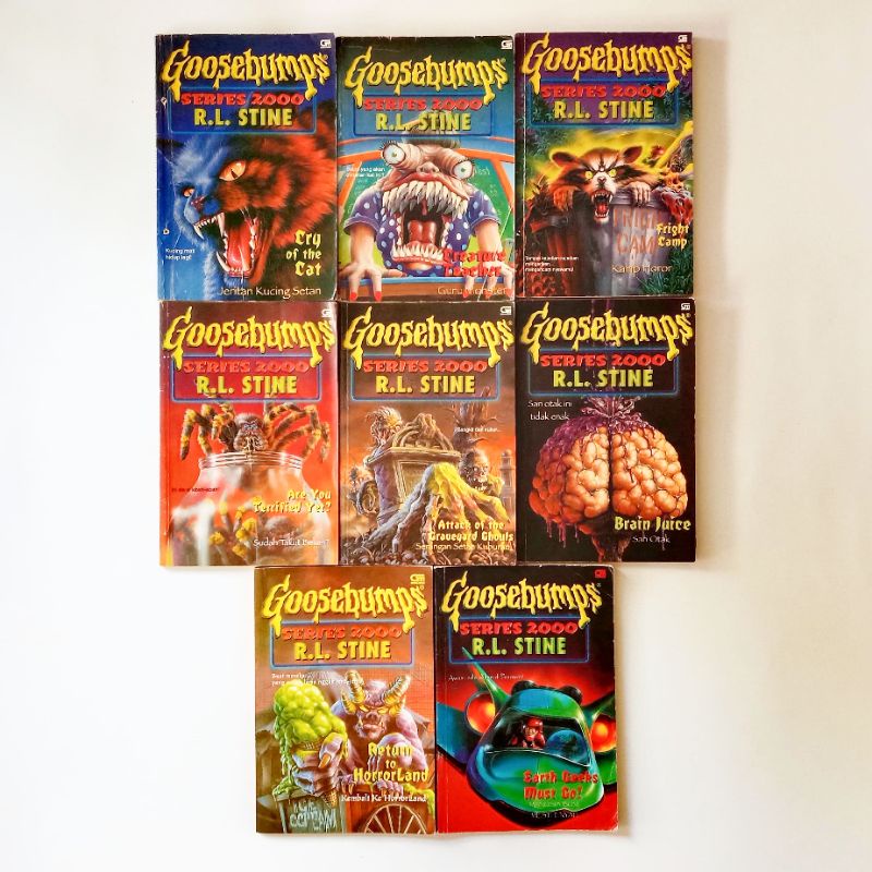 Jual Novel Goosebumps Series Rl Stine Shopee Indonesia