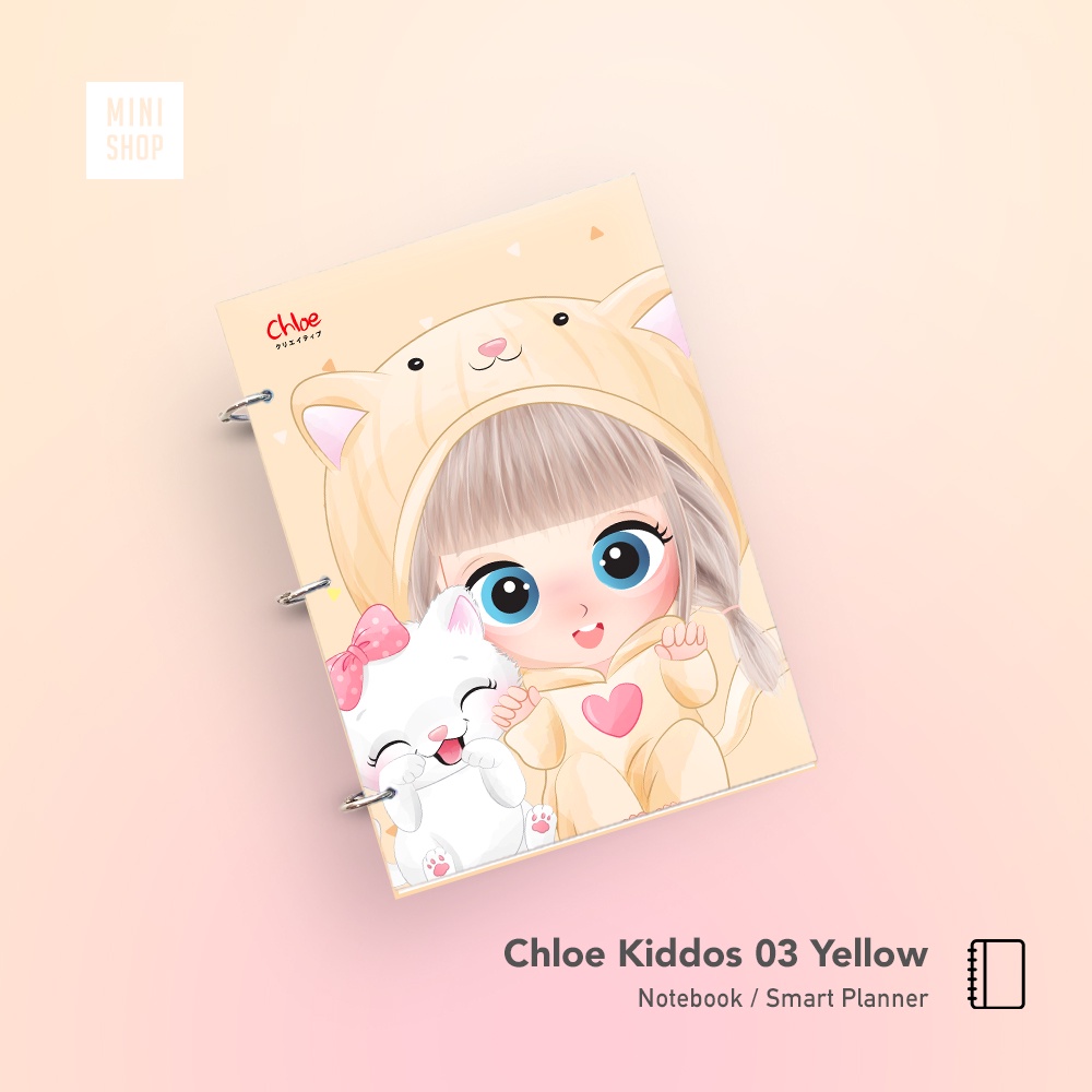 Jual A5 Chloe Kiddos 03 Kitten Series - ( notebook / Smart Planner ...