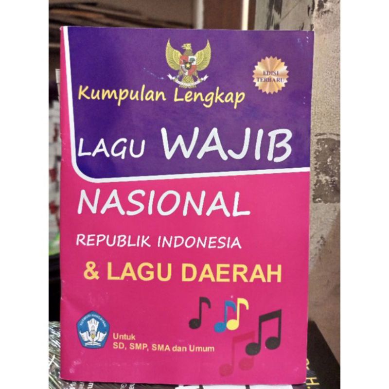 Jual Kumpulan Lengkap Lagu Wajib Nasional Dan Daerah | Shopee Indonesia