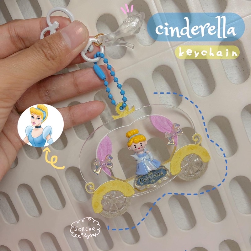Jual cinderella | cinderella princess | keychain cinderella | Shopee ...