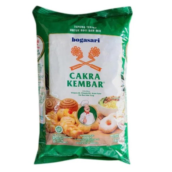 Jual Tepung Terigu Cakra Kembar Premium 1kg Shopee Indonesia 