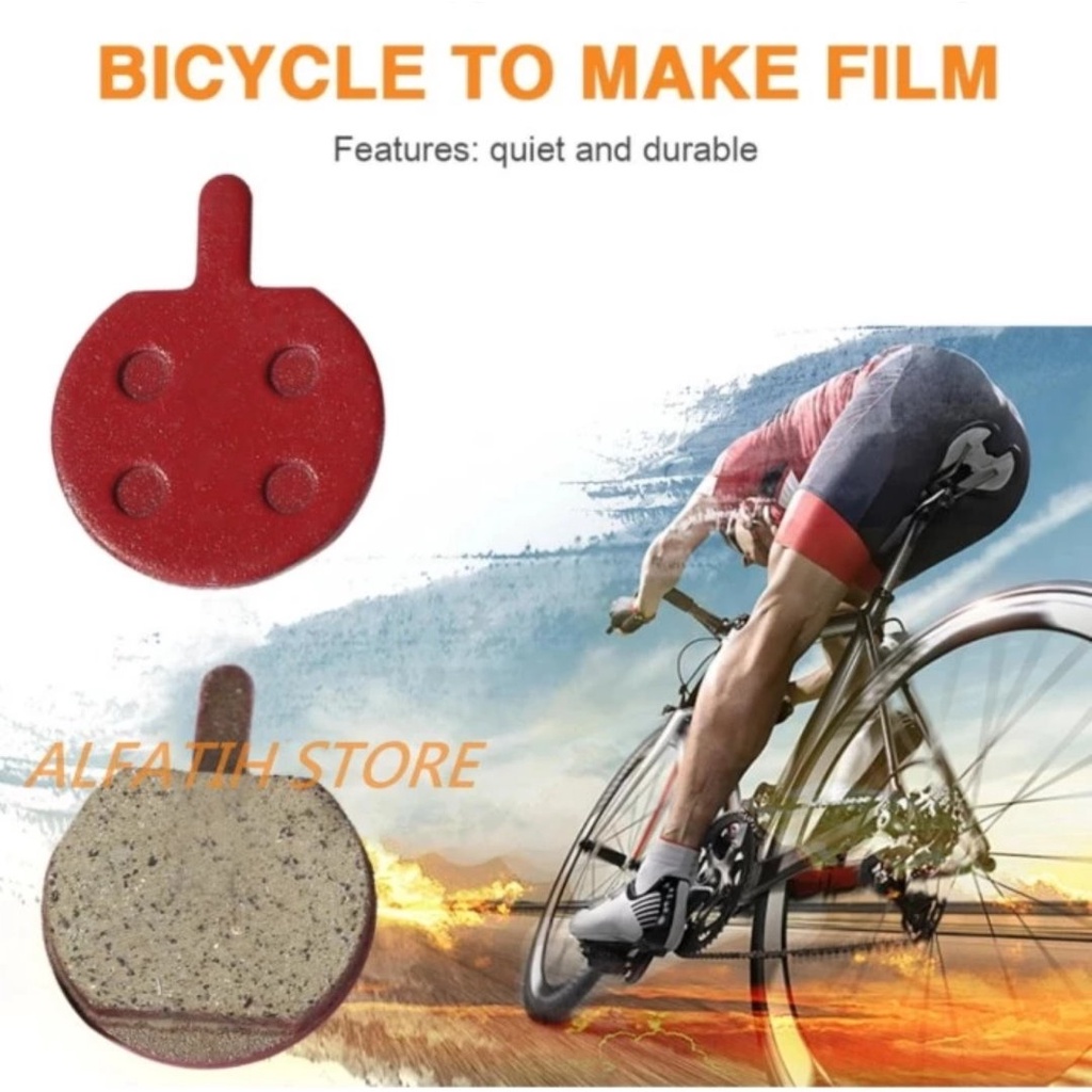 Jual Kampas Rem Sepeda Metal Pads Bike Disc Semi Metallic Resin Brake ...