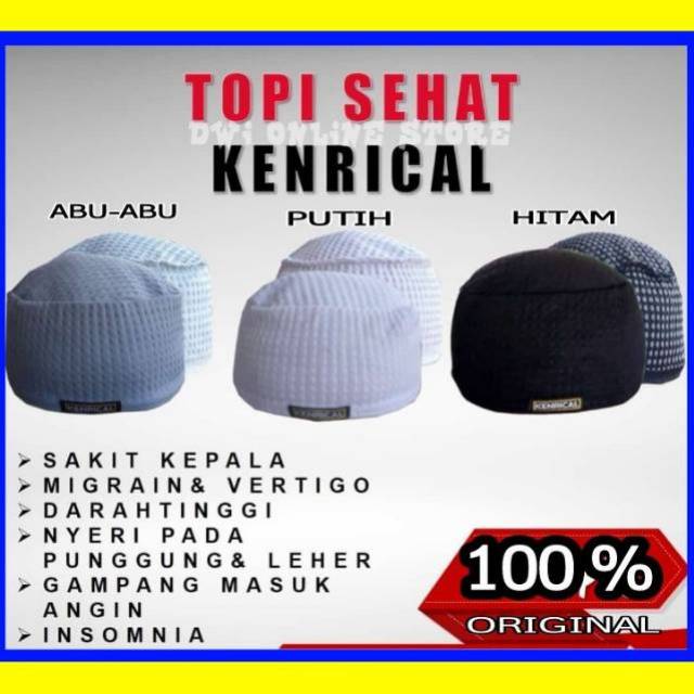 Jual 100 Original Topi Sehat Kenrical Topi Sehat Bio Energi Topi Sehat Ion Negatif Topi 4279