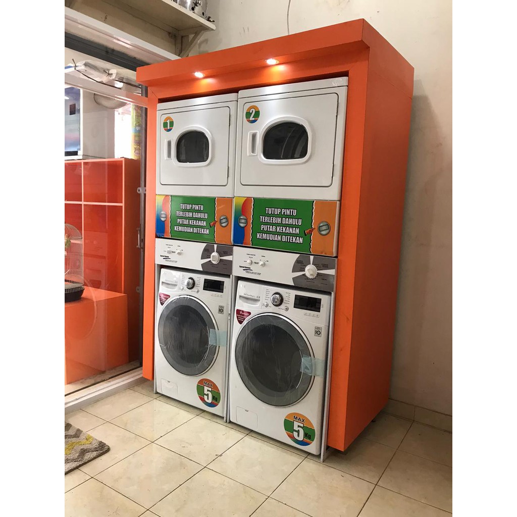 Jual Mesin Laundry Stack Model | Shopee Indonesia