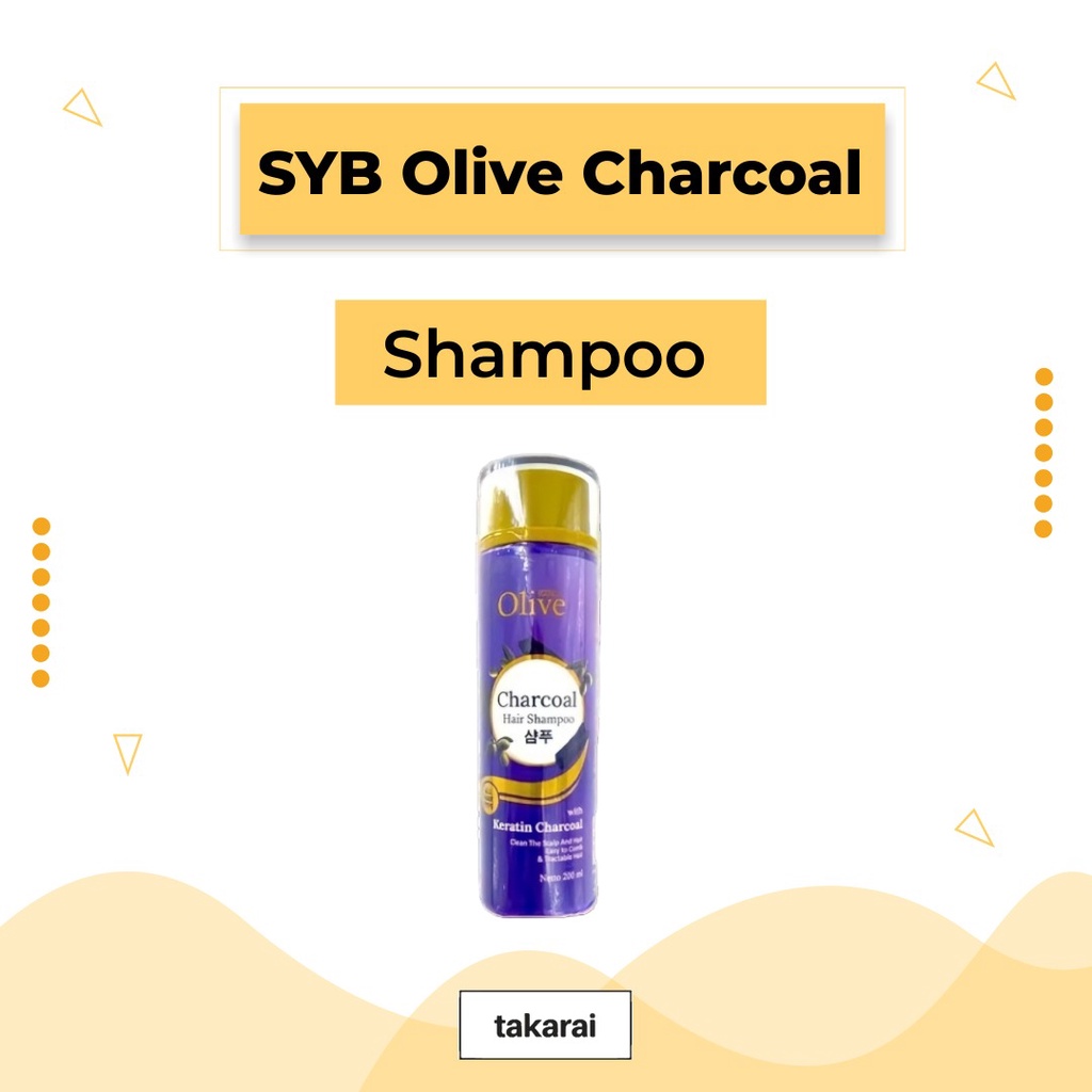 SYB Olive Charcoal Shampo dengan Kandungan Nutrisi Khusus dapat Digunakan Semua Jenis Rambut
