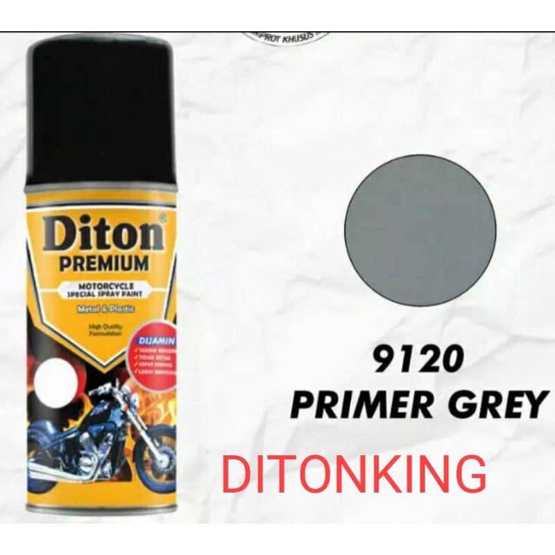 Jual Diton Premium 9120 Primer Grey Epoxy Cat dasar Shopee Indonesia