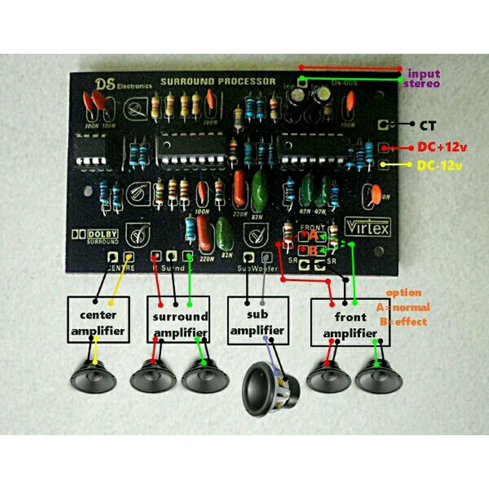 Jual kit prologic surround processor 5 1 | Shopee Indonesia