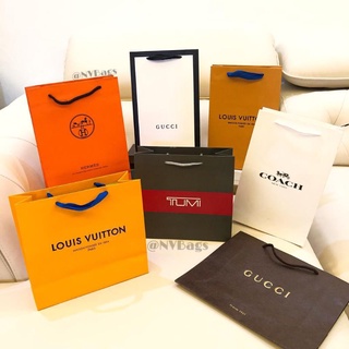 Jual paperbag louis vuitton medium authentic / paper bag louis