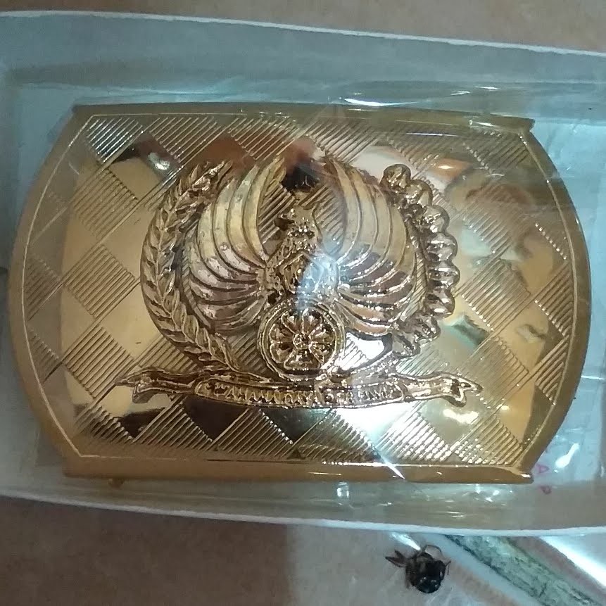 Jual KEPALA SABUK POLRI/TNI/POL PP/KOLPRI/PJKA/KEMENTRIAN/GARUDA ...