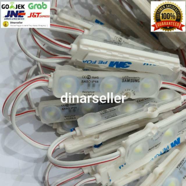Jual SAMSUNG LED MODUL DC 12V 1.5W 3 MATA (MINIMAL ORDER 10 PCS ...