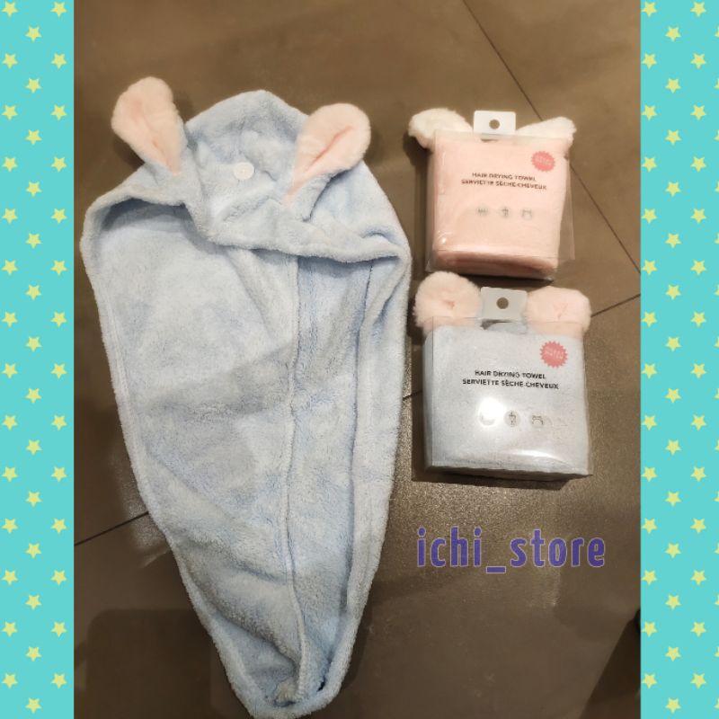 Miniso hair drying discount towel