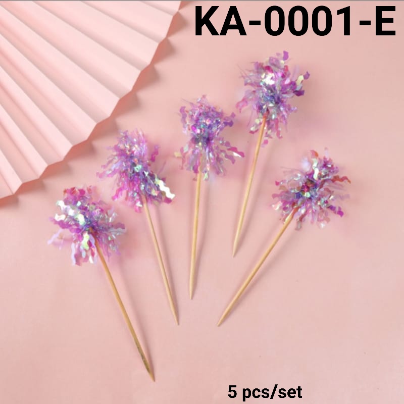 Jual GR-KA-0001 Cake topper hiasan kue cake cupcake kembang api ...