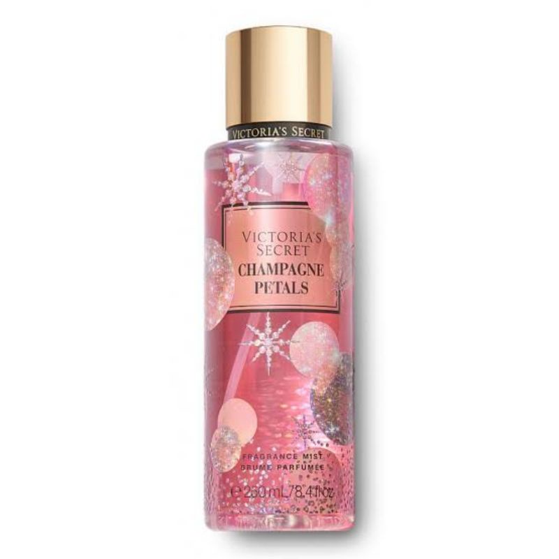 Jual Victoria Secret Body Mist "Champagne Petals" 250ml Shopee Indonesia