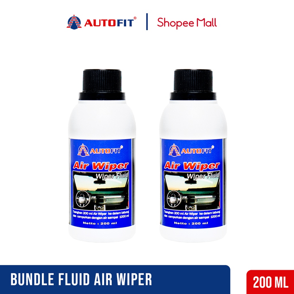Jual Autofit Bundle Air Wiper Fluid 200ml Shopee Indonesia
