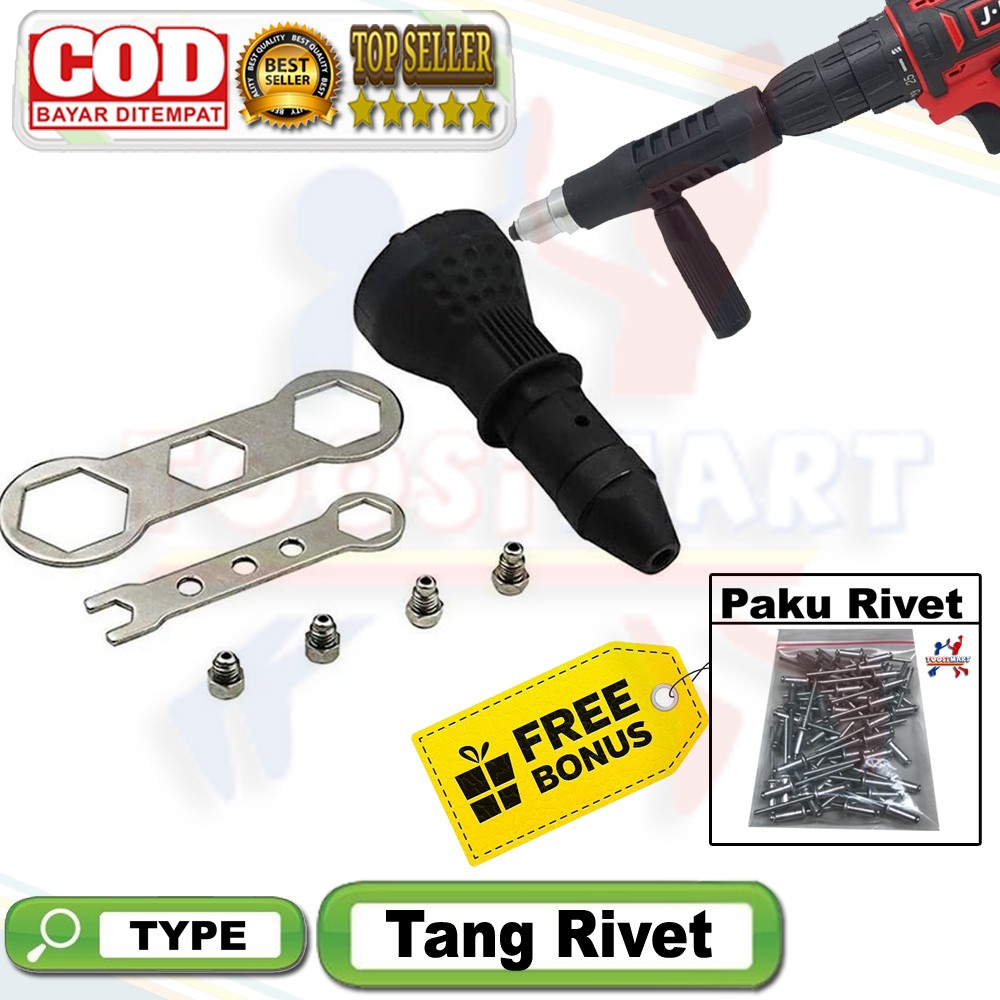 Jual Tang Ripet Bor Listrik Adapter - Tang Rivet Adaptor Rivet Gun ...
