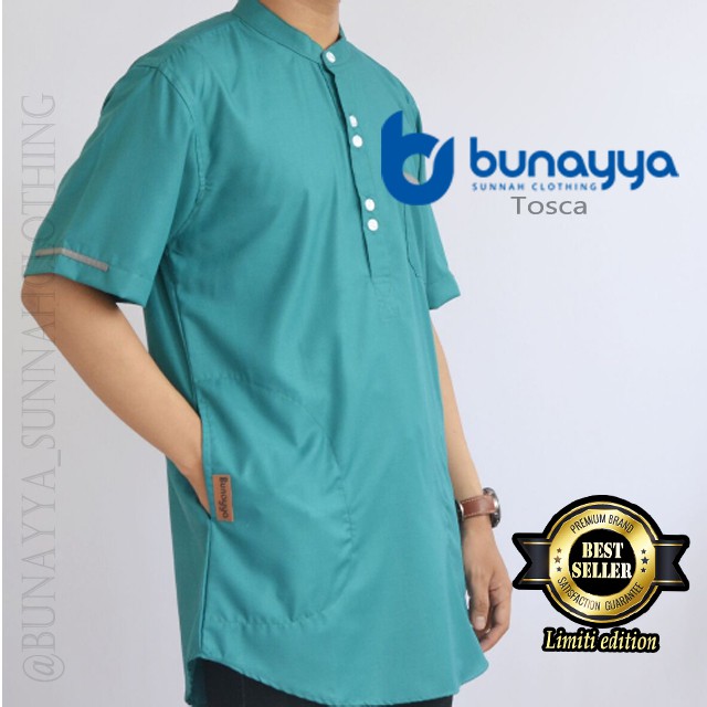 Jual BUNAYYA FREMIUM Kurta Indonesia Gamis Pria Jako Pria Baju