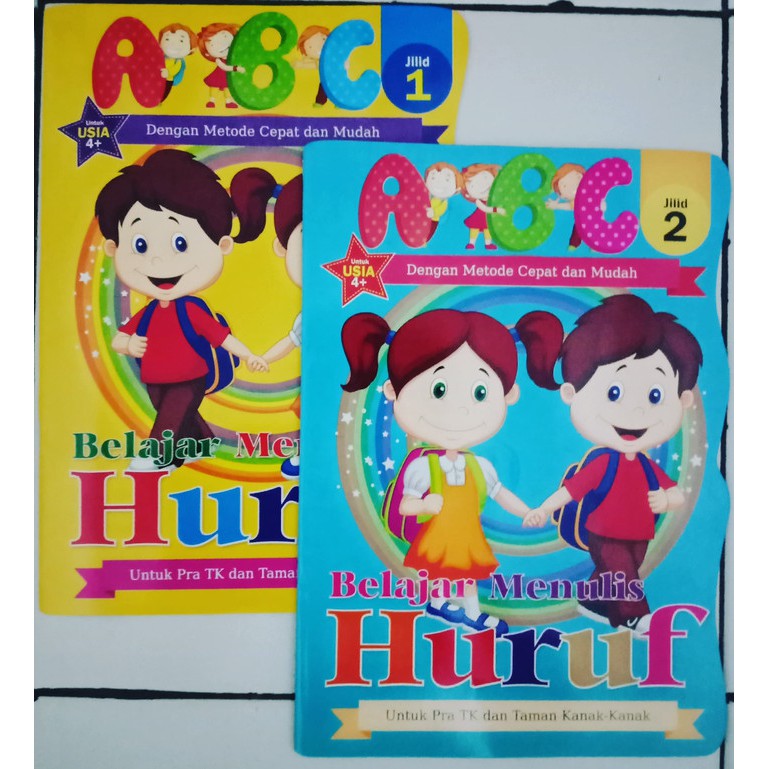 Jual BUKU BELAJAR MENULIS HURUF DAN ANGKA UNTUK PAUD DAN SD | Shopee ...