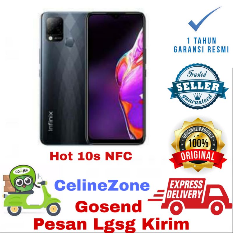 Jual Infinix Hot 10s Nfc 4 128gb 4gb 128gb Shopee Indonesia