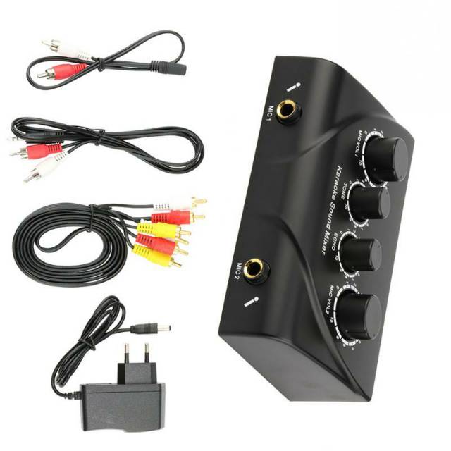 Jual Professional Karaoke Mixer Echo Tone Audio TD020 Shopee Indonesia