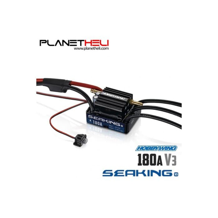Variateur (ESC) Hobbywing Seaking V4 Sensorless Brushless Pour Bateaux RC - 30A à 160A, étanche IP67