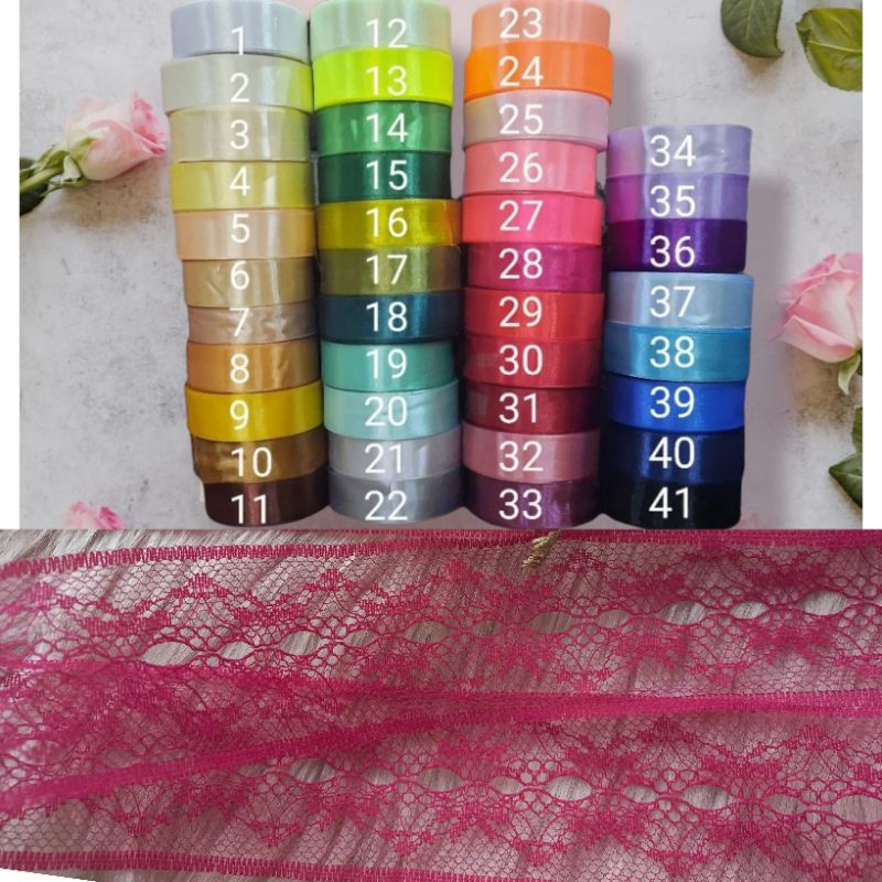 Jual korean ribbon brooch // pita lightstick | Shopee Indonesia