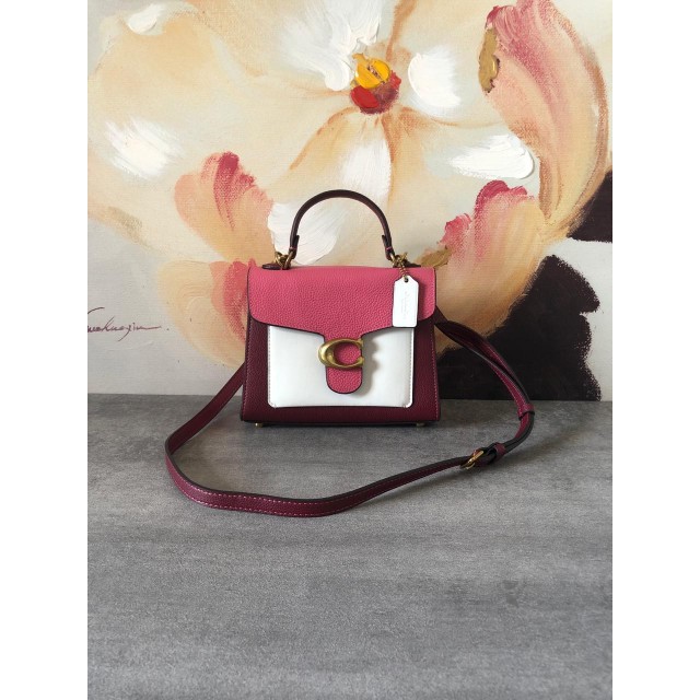 Coach tabby top handle colorblock hotsell