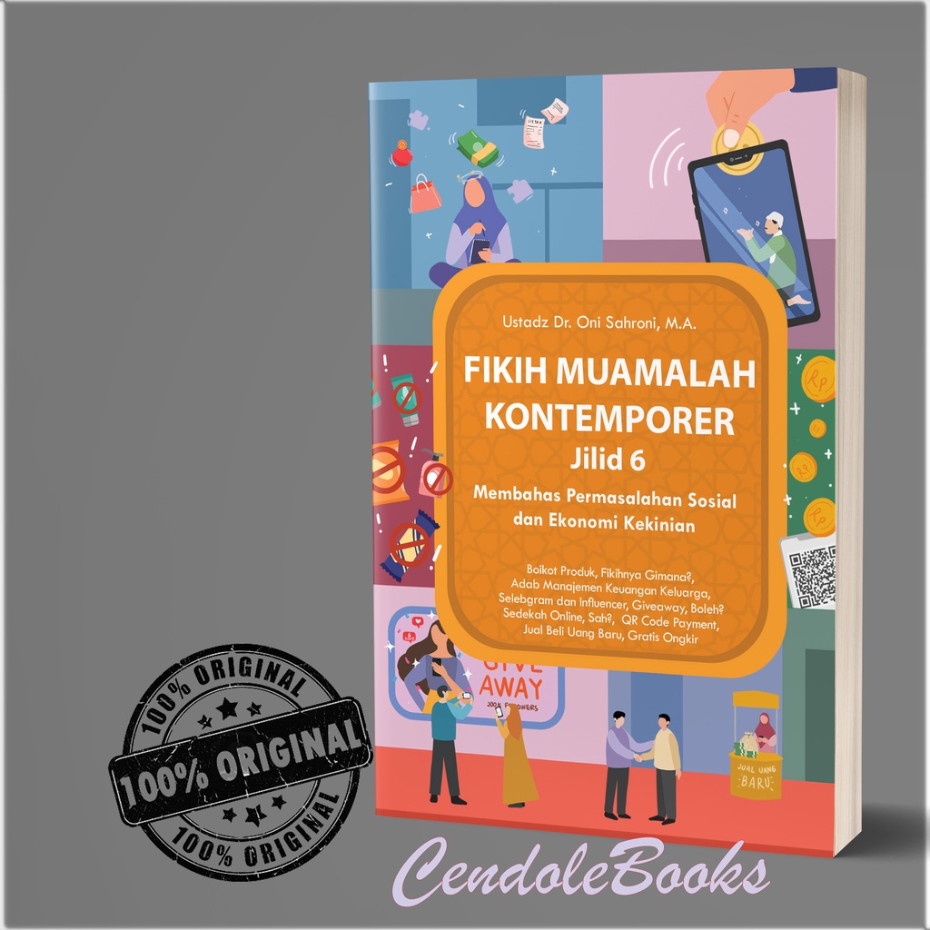 Jual Buku Fikih Muamalah Kontemporer Jilid 6 Ustadz Dr Oni Sahroni Ma Shopee Indonesia 6586