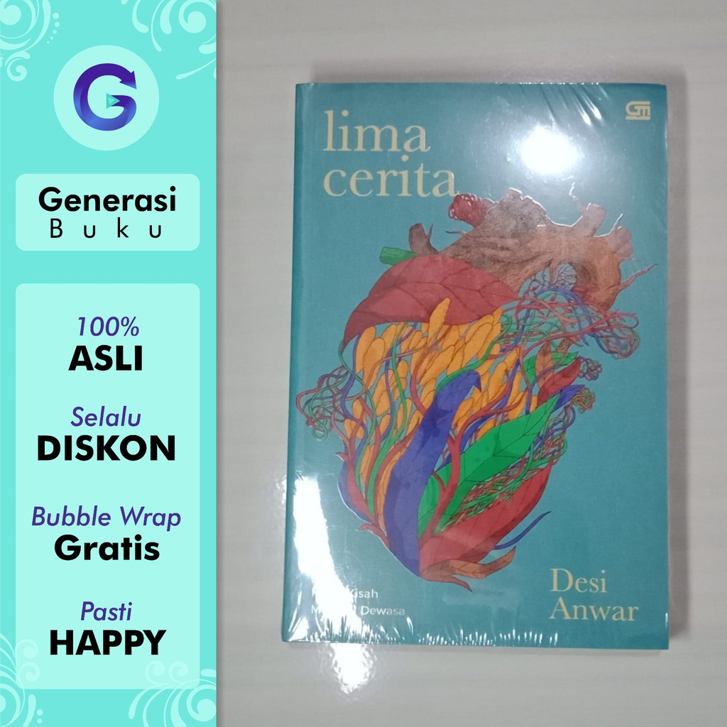 Jual LIMA CERITA: KISAH-KISAH MENJADI DEWASA oleh Desi Anwar - Gramedia BPS  | Shopee Indonesia