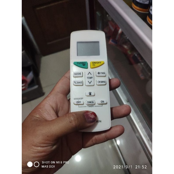 Jual Remote remot AC Daikin Thailand R32 | Shopee Indonesia