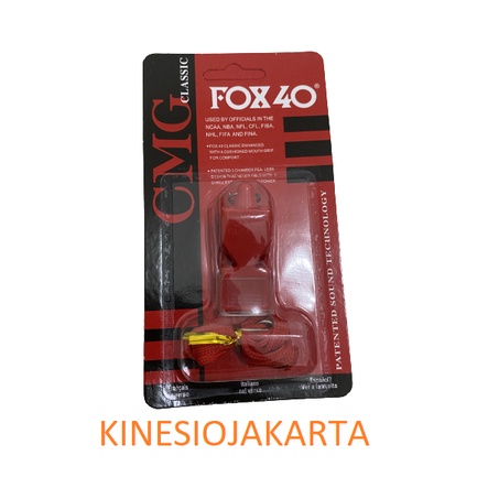 Jual Peluit FOX40 / Whistle Peluit Olahraga Fox 40 Pluit Wasit / Parkir ...