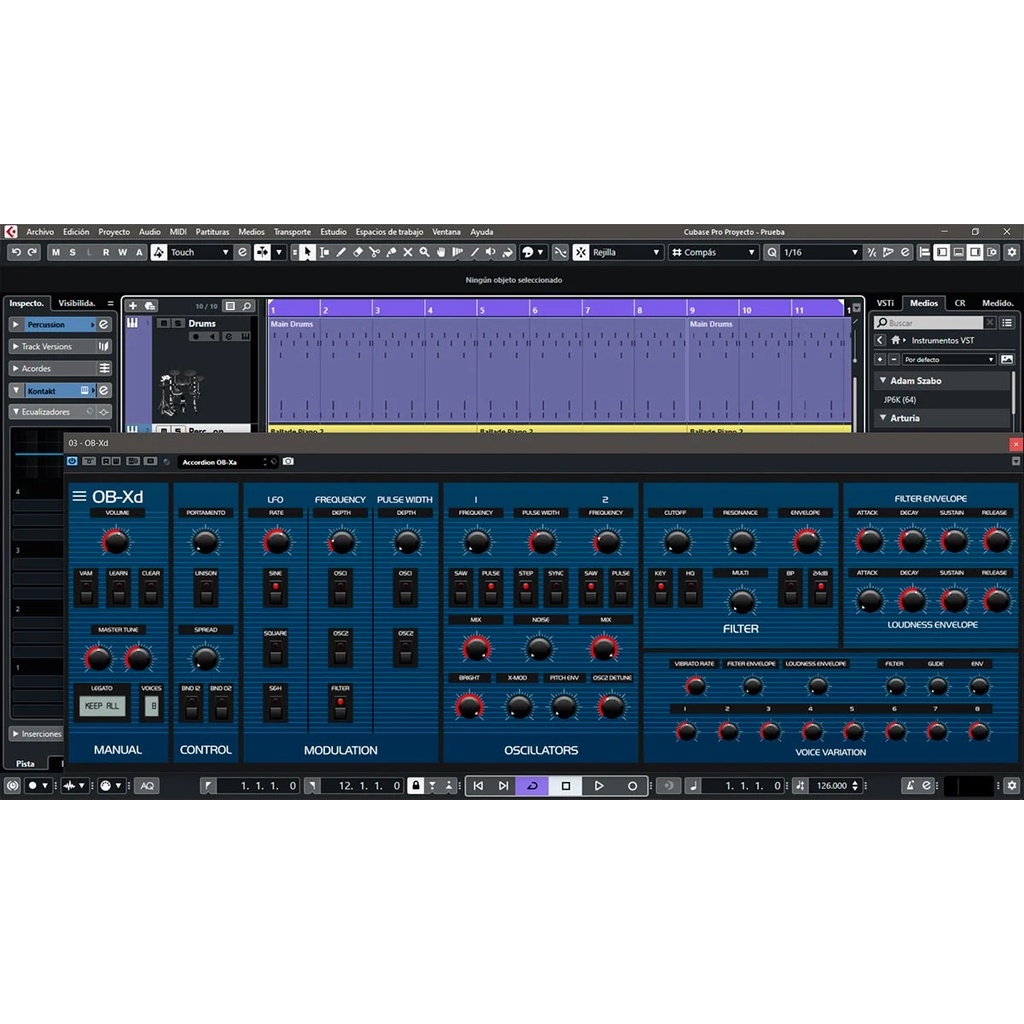 Jual discoDSP OB-XD v2 VSTI Plugin Oberheim synthesizer designed to ...