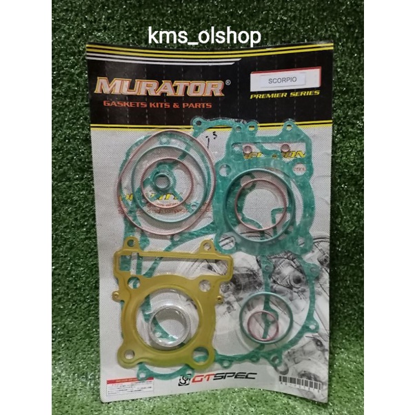 Jual Packing Gasket Full Set Scorpio Murator Fullset Perpak Paking Shopee Indonesia