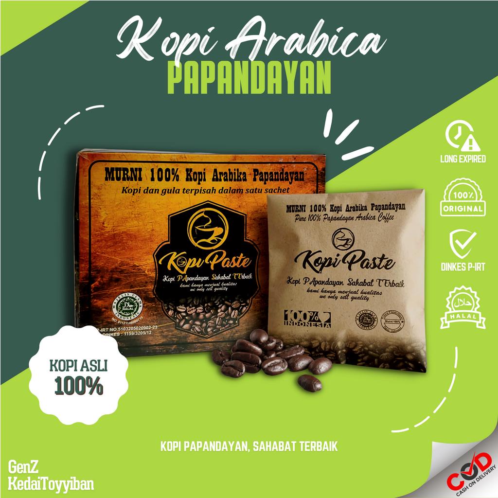 Jual Kopi Paste Arabika Papandayan Arabica Coffee Hitam Sachet Roasted