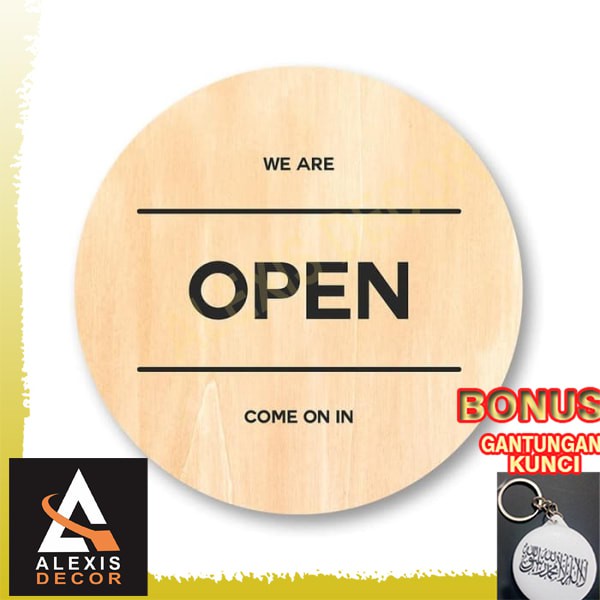 Jual Promo open closed sign - SSOCP04 Keren | Shopee Indonesia