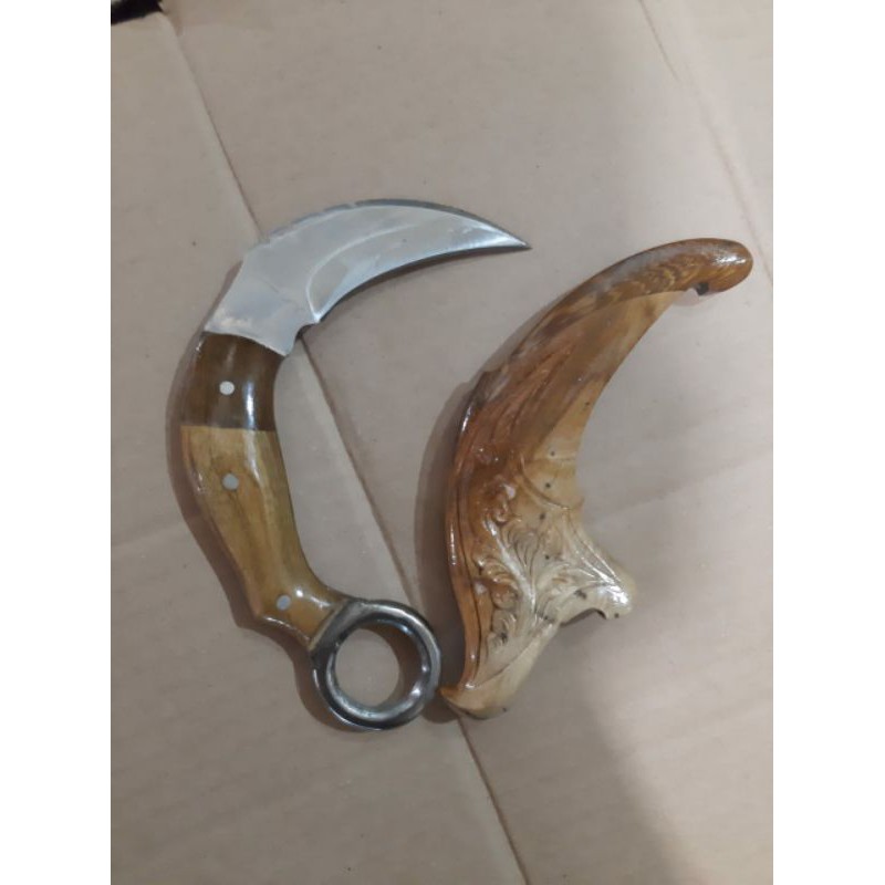 Jual kerambit silat/kerambit jati | Shopee Indonesia