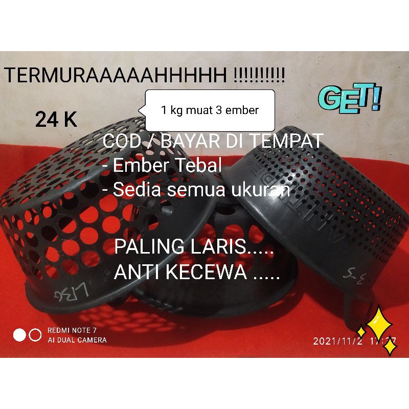 Jual bak sortir ikan lele / ember sortiran lele / sortir lele ...