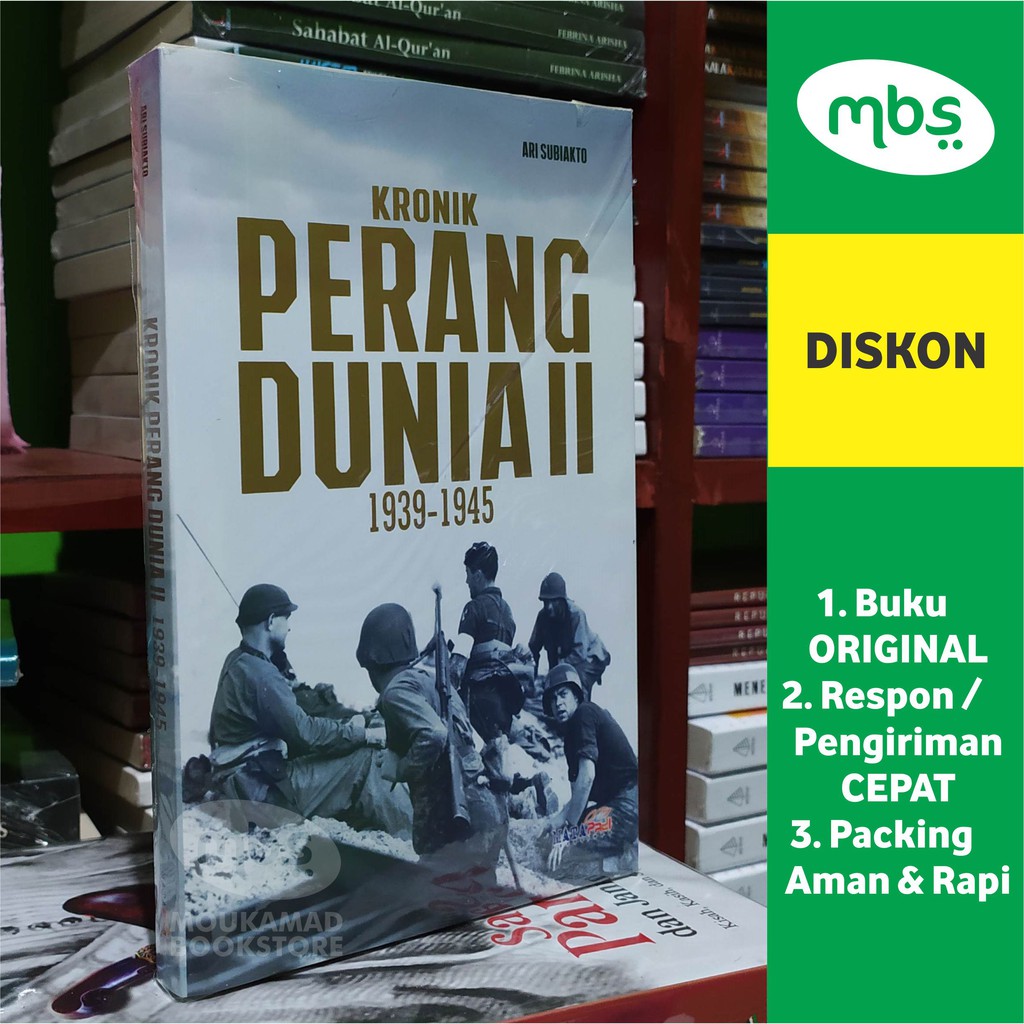 Jual KRONIK PERANG DUNIA II 1939 - 1945 | Shopee Indonesia