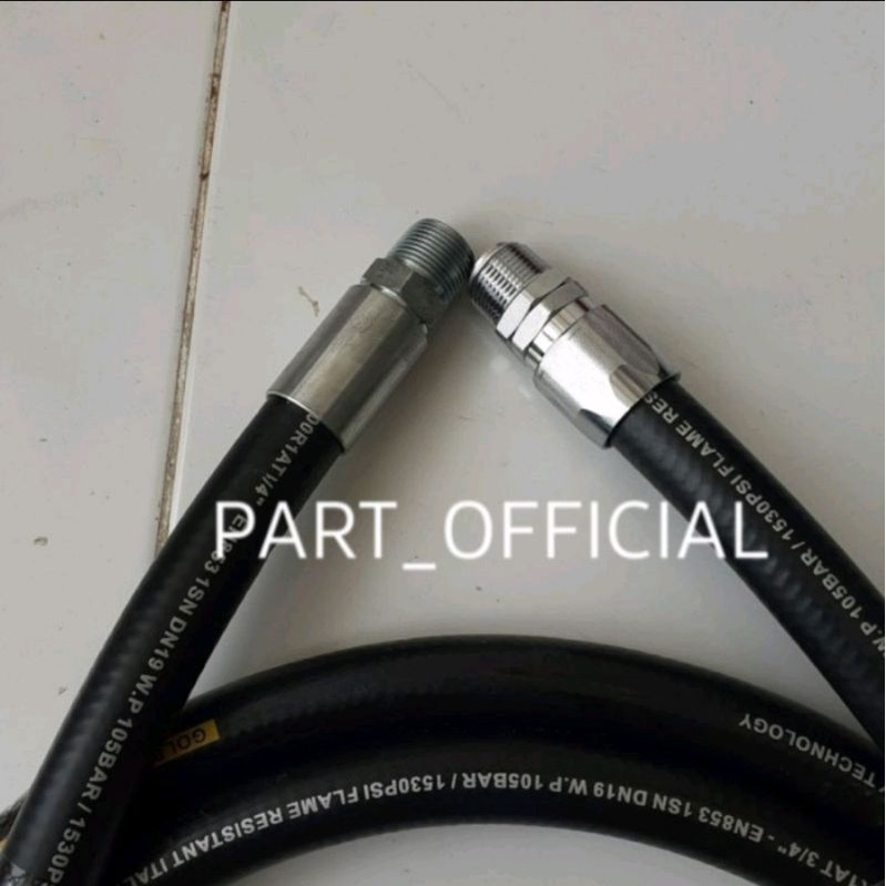 Jual Selang Spbu Dan Pommini Meter Lengkap Swivel Lentur Shopee