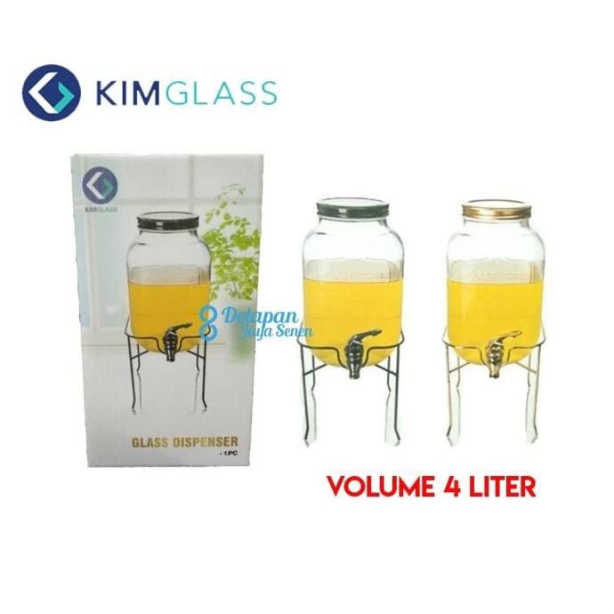 Jual Dispenser Kaca 5L/ Dispenser Jus/ Glass Water Jug/ Water Tank